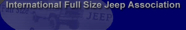 International Full Size Jeep Association